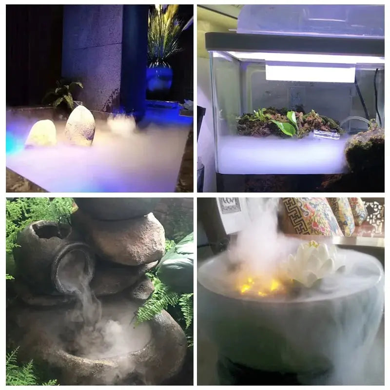 Nebelmacher | Robustes Edelstahlgehäuse mit LED-Effekt Zorenza