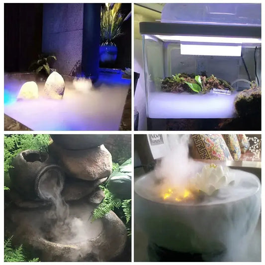 Nebelmacher | Robustes Edelstahlgehäuse mit LED-Effekt Zorenza