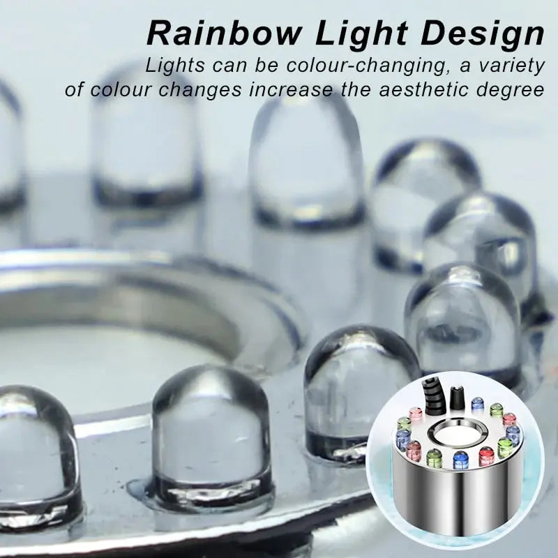 Nebelmacher | Robustes Edelstahlgehäuse mit LED-Effekt Zorenza