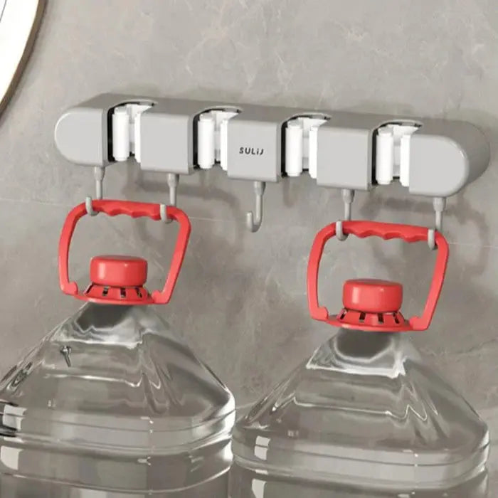 Ordnungsorganisator für Reinigungsgeräte | Platzsparend & sicher befestigt Zorenza