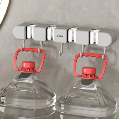 Ordnungsorganisator für Reinigungsgeräte | Platzsparend & sicher befestigt Zorenza