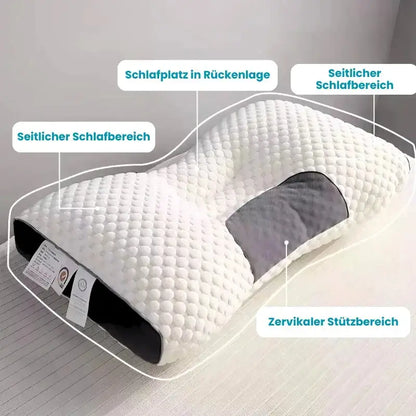 Orthopädisches 3D-Nackenkissen für besseren Schlaf Mivoza Deutschland