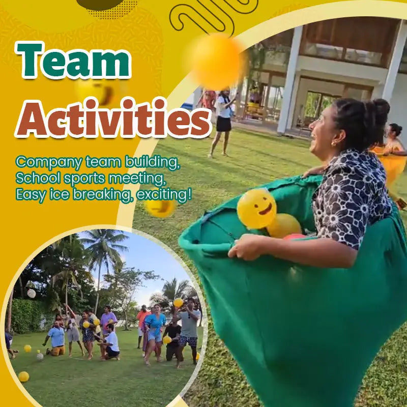 Outdoor-Wurfspiel mit Riesenhose für Gruppenspaß Zorenza