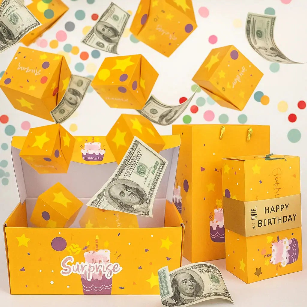 Pop-up Geschenkbox – Sofortiger Überraschungs-Effekt für jeden Anlass Zorenza