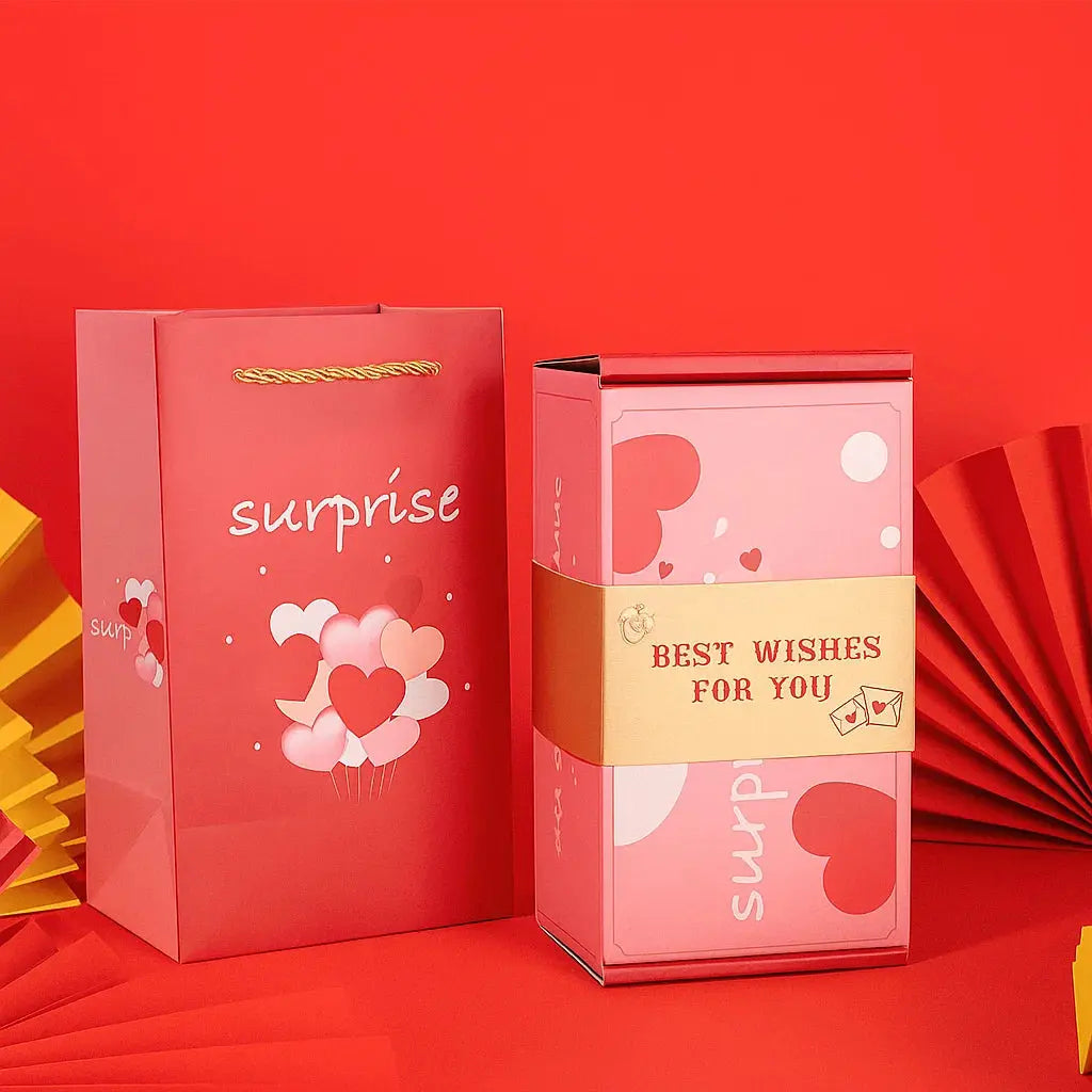 Pop-up Geschenkbox – Sofortiger Überraschungs-Effekt für jeden Anlass Zorenza