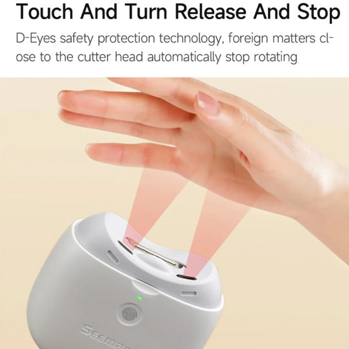 ProClip™ – Elektrischer Nagelknipser mit LED & Infrarotsensor Zorenza