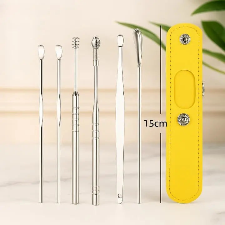 Professionelles Ohrreinigungsset – Medizinischer Edelstahl-Ohrenreiniger Zorenza