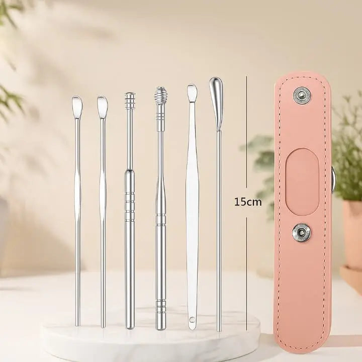 Professionelles Ohrreinigungsset – Medizinischer Edelstahl-Ohrenreiniger Zorenza