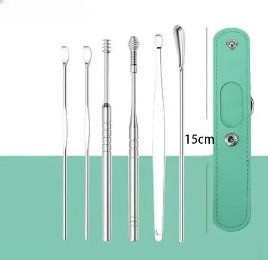 Professionelles Ohrreinigungsset – Medizinischer Edelstahl-Ohrenreiniger Zorenza