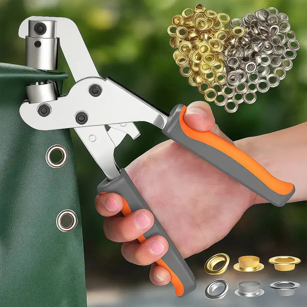 Profi-Ösenset — Für Planen, Leder, Vorhänge & Taschen geeignet Mivoza Deutschland