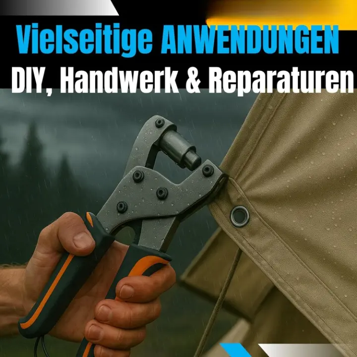 Profi-Ösenset — Einfach Ösen setzen ohne Kraftaufwand Zorenza