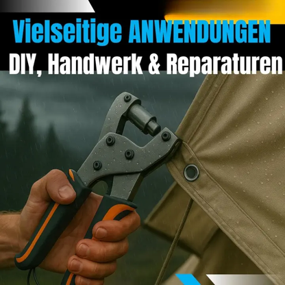 Profi-Ösenset — Einfach Ösen setzen ohne Kraftaufwand Zorenza