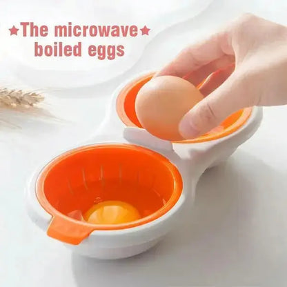 QuickEgg™ Tragbarer Ei-Kocher für die Mikrowelle Zorenza