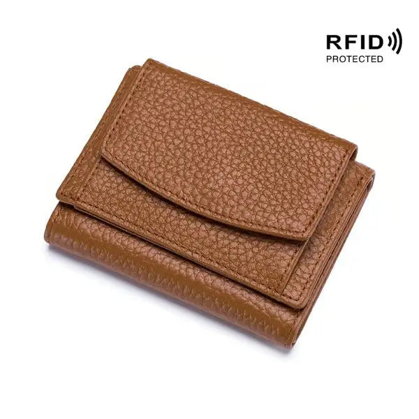 RFID Blocking Leder Geldbörse – Stylisch, Kompakt und Sicher Zorenza