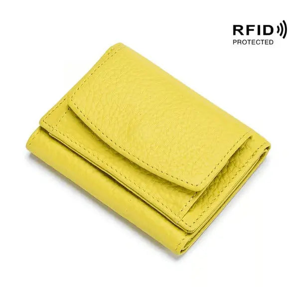 RFID Blocking Leder Geldbörse – Stylisch, Kompakt und Sicher Zorenza