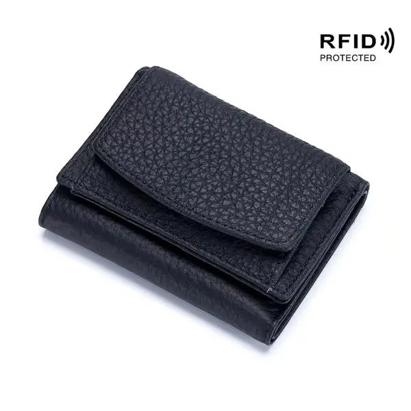 RFID Blocking Leder Geldbörse – Stylisch, Kompakt und Sicher Zorenza
