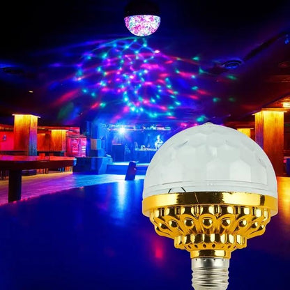 RGB Strobe LED Rotierende Glühbirne – Erschaffen Sie eine Partyatmosphäre mit bunten Lichtern! Zorenza