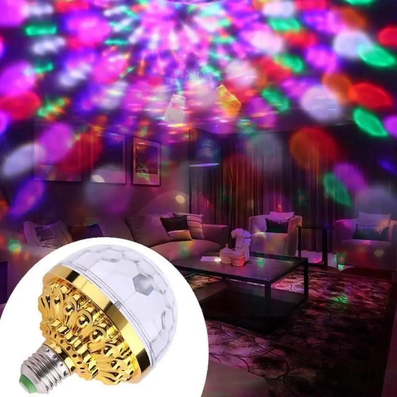 RGB Strobe LED Rotierende Glühbirne – Erschaffen Sie eine Partyatmosphäre mit bunten Lichtern! Zorenza