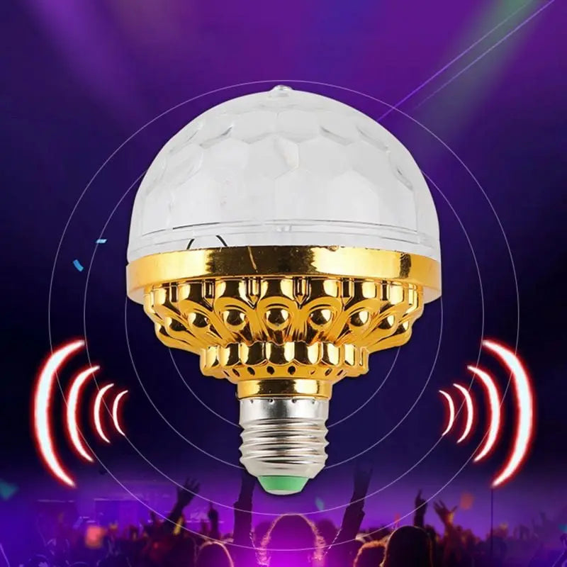 RGB Strobe LED Rotierende Glühbirne – Erschaffen Sie eine Partyatmosphäre mit bunten Lichtern! Zorenza