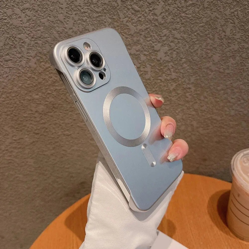 Rahmenlose Magnetische iPhone-Hülle – Schlank und Sicher Zorenza