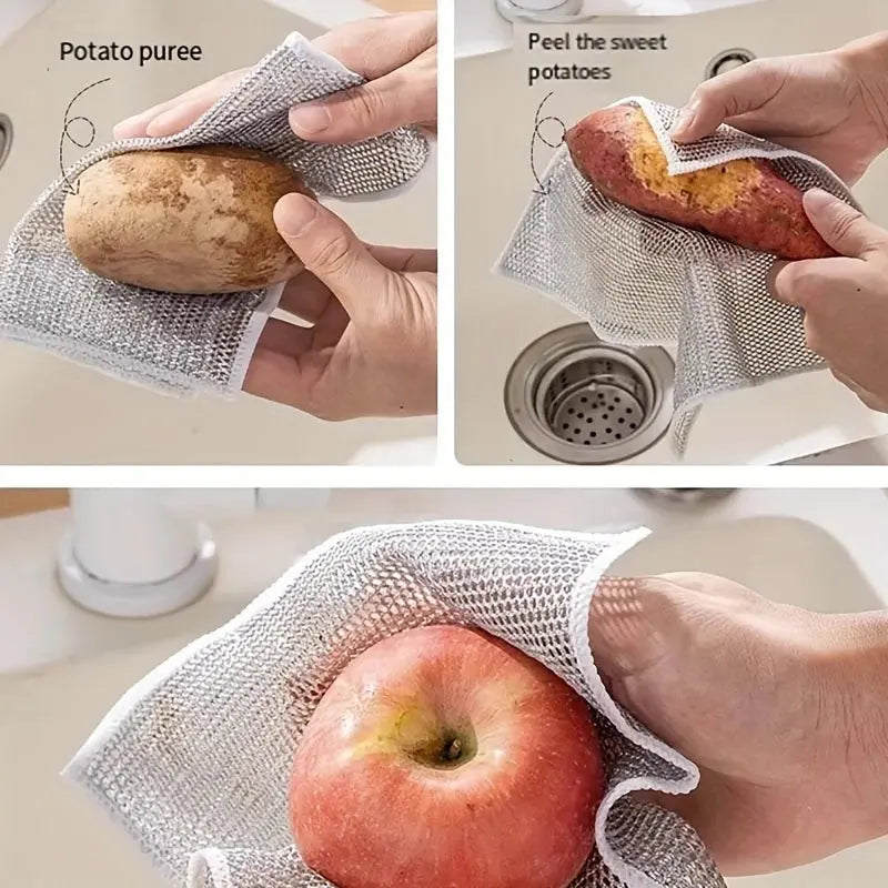 Cleaner Pro° ScrubPad: Multifunctioneel Draad Dishwashing Pad Mivoza Deutschland