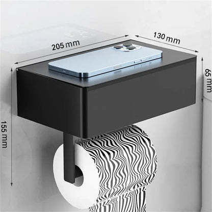 RollRack™ Wandmontierter Toilettenpapier Halter Mivoza Deutschland