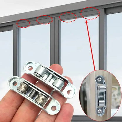 Rollenset für PVC-Schiebetüren | Leise, langlebig & korrosionsbeständig Zorenza