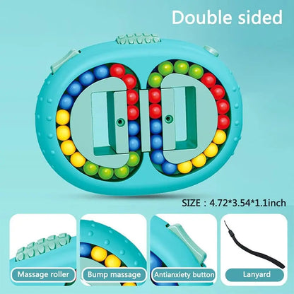 Rotierendes Puzzle | Fördert Logik & Farbwahrnehmung spielerisch Zorenza