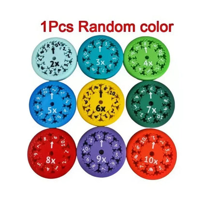 Ruhiges Mathematik-Training für Kinder: 9-teiliges Fidget-Spinner-Set löst Hausaufgaben-Streitigkeiten Zorenza