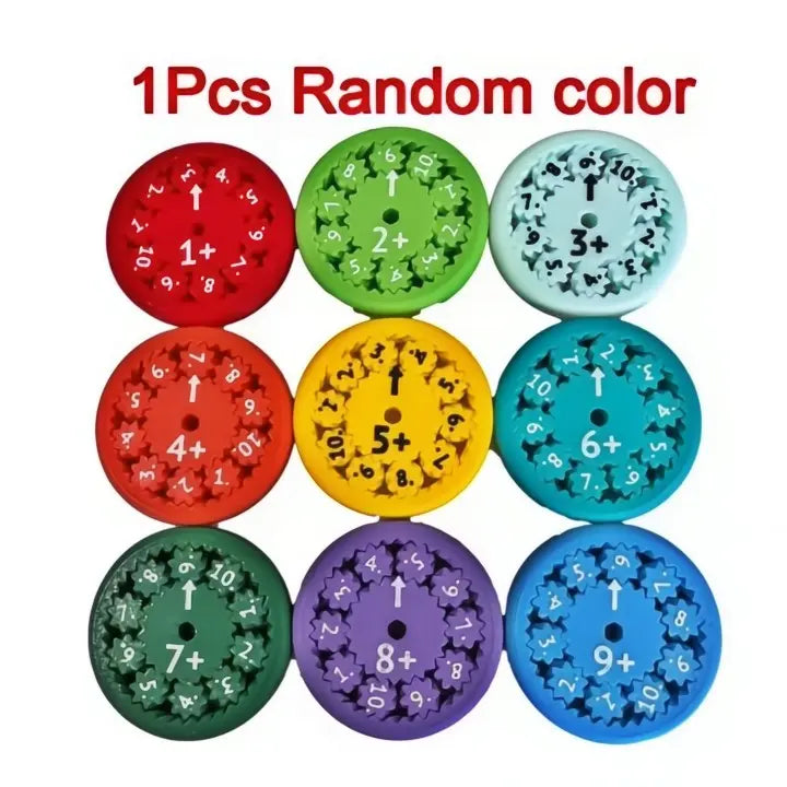 Ruhiges Mathematik-Training für Kinder: 9-teiliges Fidget-Spinner-Set löst Hausaufgaben-Streitigkeiten Zorenza