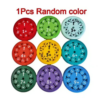 Ruhiges Mathematik-Training für Kinder: 9-teiliges Fidget-Spinner-Set löst Hausaufgaben-Streitigkeiten Zorenza