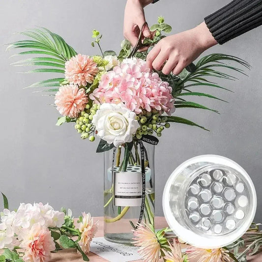 1+1 Gratis | DIY Spiral-Blumenstängelhalter – Mühelose Blumenarrangements Zorenza