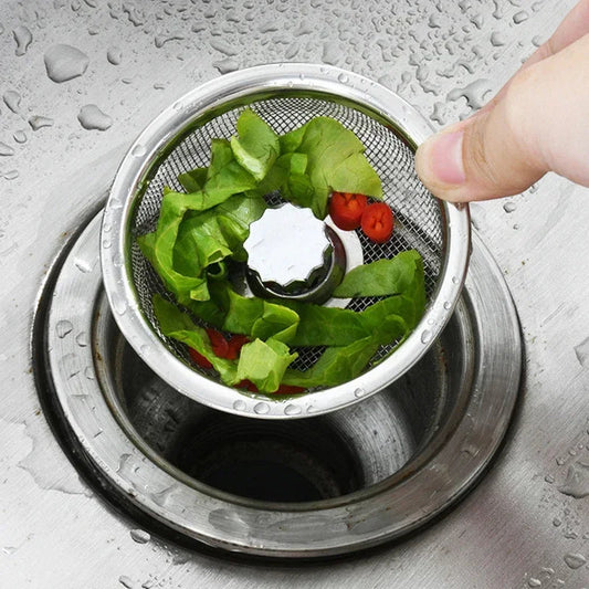 Abflusssieb 2er Set | Rostfreier Edelstahl & Wasserstopper Zorenza