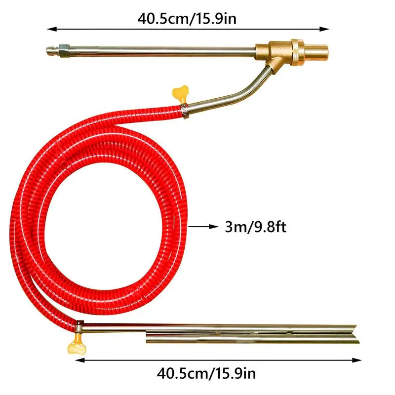 SandBlaster™ Hochdruck-Sandstrahlen-Bausatz Mivoza Deutschland