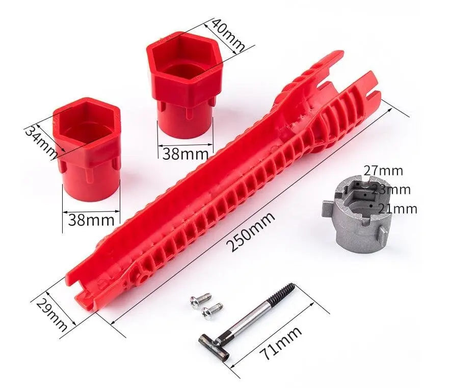 Sanitär Waschbecken Schlüssel | Leicht, robust und vielseitig Zorenza