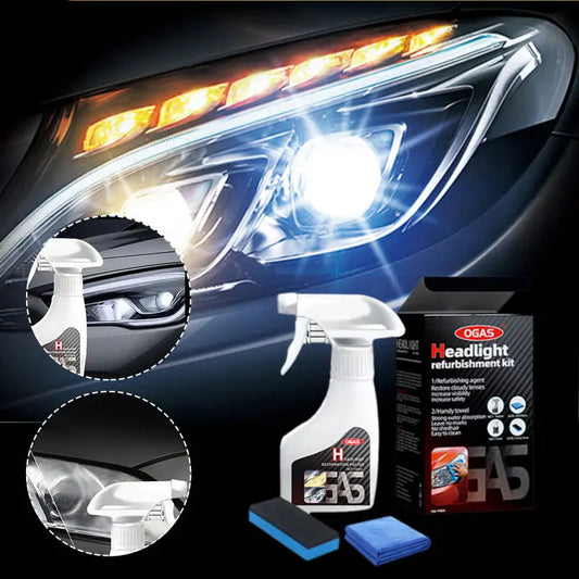 Scheinwerfer-Aufbereitungsset | Klare Sicht & UV-Schutz Zorenza