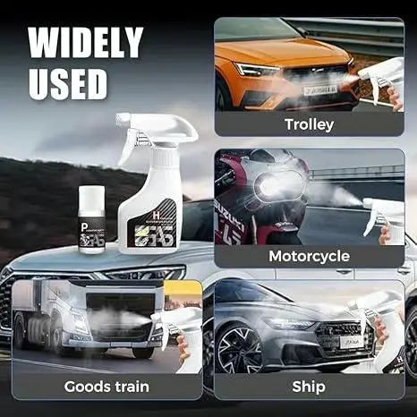 Scheinwerfer-Aufbereitungsset | Klare Sicht & UV-Schutz Zorenza