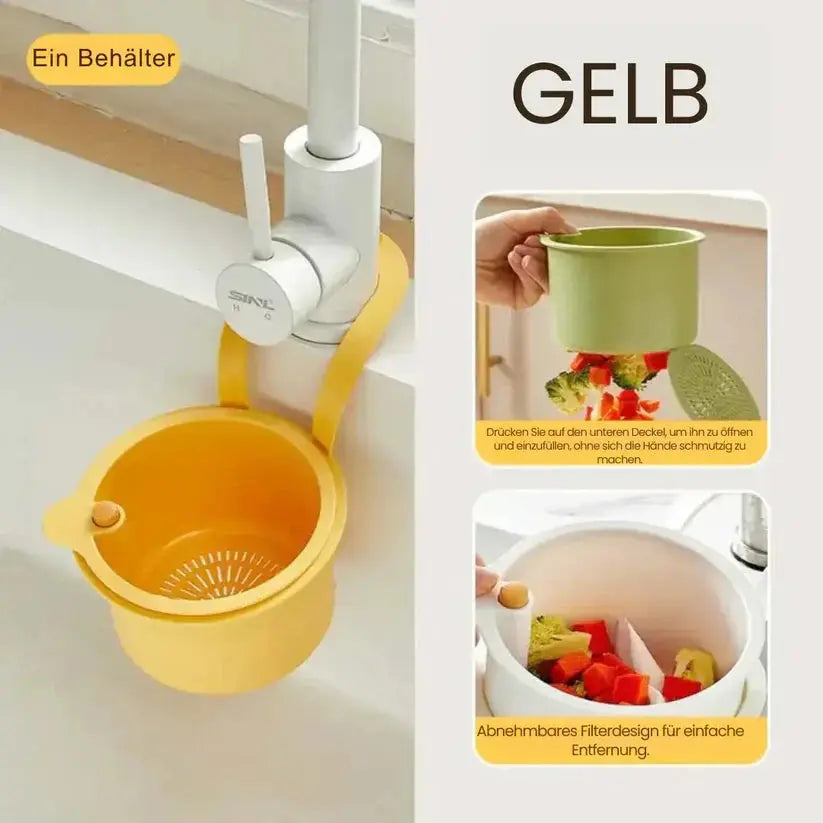 Schluss mit verstopften Spülen – sauberes Abgießen in Sekunden Zorenza