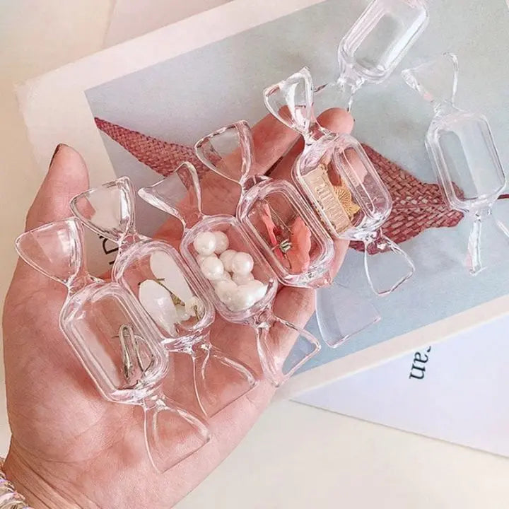 Schmuck-Geschenkbox – Bonbonform für Ringe & Ohrringe Zorenza