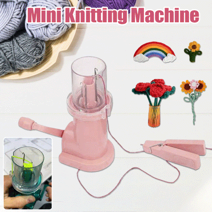Schnellstrickmaschine für I-Cord — Schneller I-Cord-Macher mit perfekter Spannung Zorenza