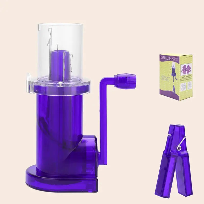 Schnellstrickmaschine für I-Cord — Schneller I-Cord-Macher mit perfekter Spannung Zorenza