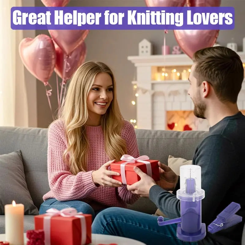 Schnellstrickmaschine für I-Cord — Schneller I-Cord-Macher mit perfekter Spannung Zorenza