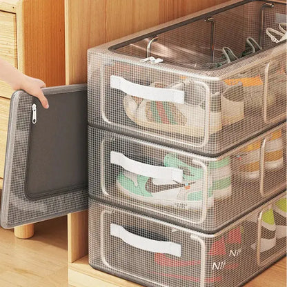 PVC Shoe Storage Box - Waterproof & Foldable Mivoza Deutschland