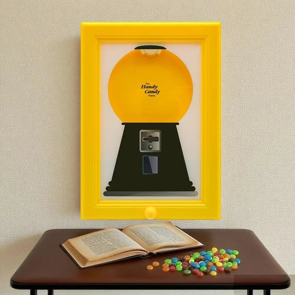 Seltener Vintage-Rahmen Bonbonspender | Wandkunst mit süßer Überraschung Mivoza Deutschland