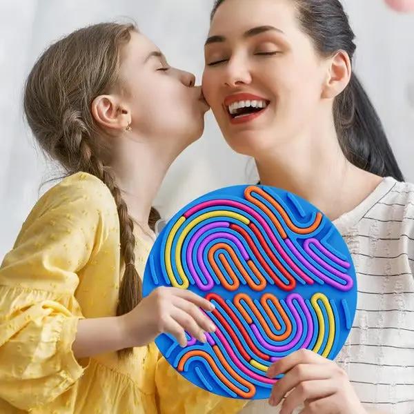 Sensorisches Aktivitätsbrett – Fördert Entspannung & reduziert Angstgefühle Zorenza