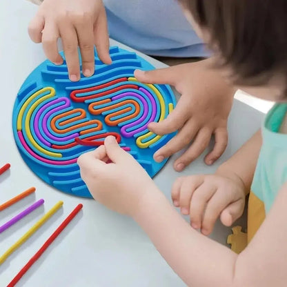 Sensorisches Aktivitätsbrett – Fördert Entspannung & reduziert Angstgefühle Zorenza