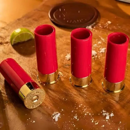 Schrotpatronen Shotgläser — Unvergessliche Shots für nächste Partys 4er Set Mivoza Deutschland