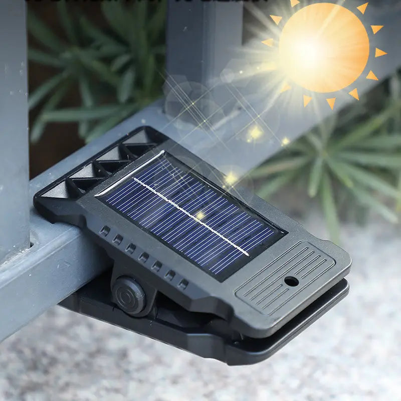 Solar-Clip Lampe | Bewegungsmelder & wetterfestes Design Zorenza