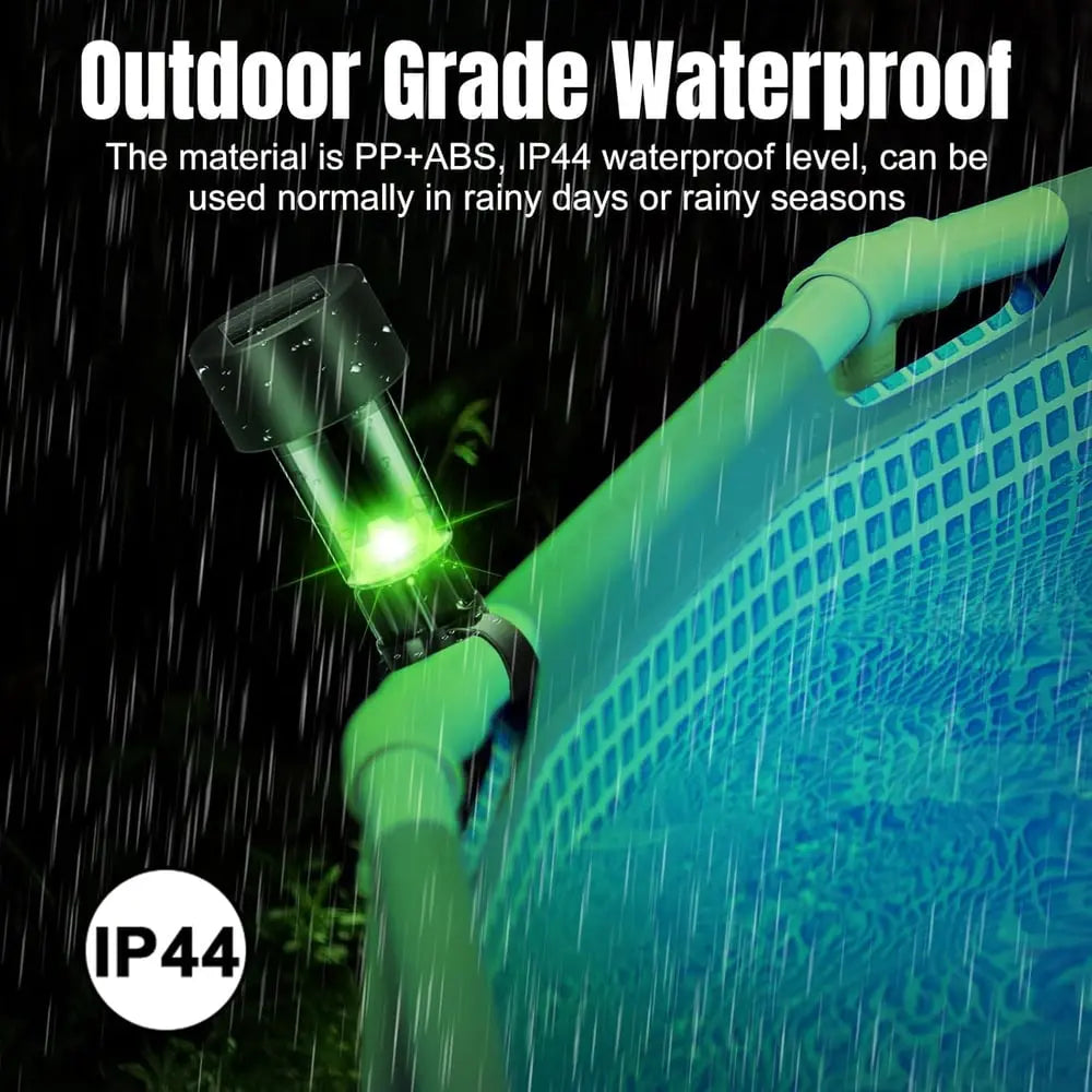 Solar-Poolleuchten | Warmes Licht, Wetterfest & Sicher Zorenza