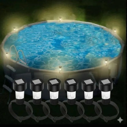 Solar Poolleuchten – stilvolle Beleuchtung für Garten & Terrasse ohne Kabel Zorenza